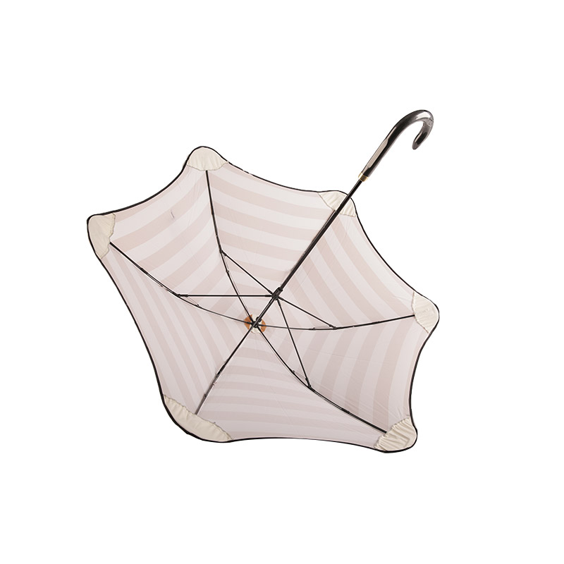 ストライプ ビーチ サン オックスフォード ストレート パラソル-0E6B0007