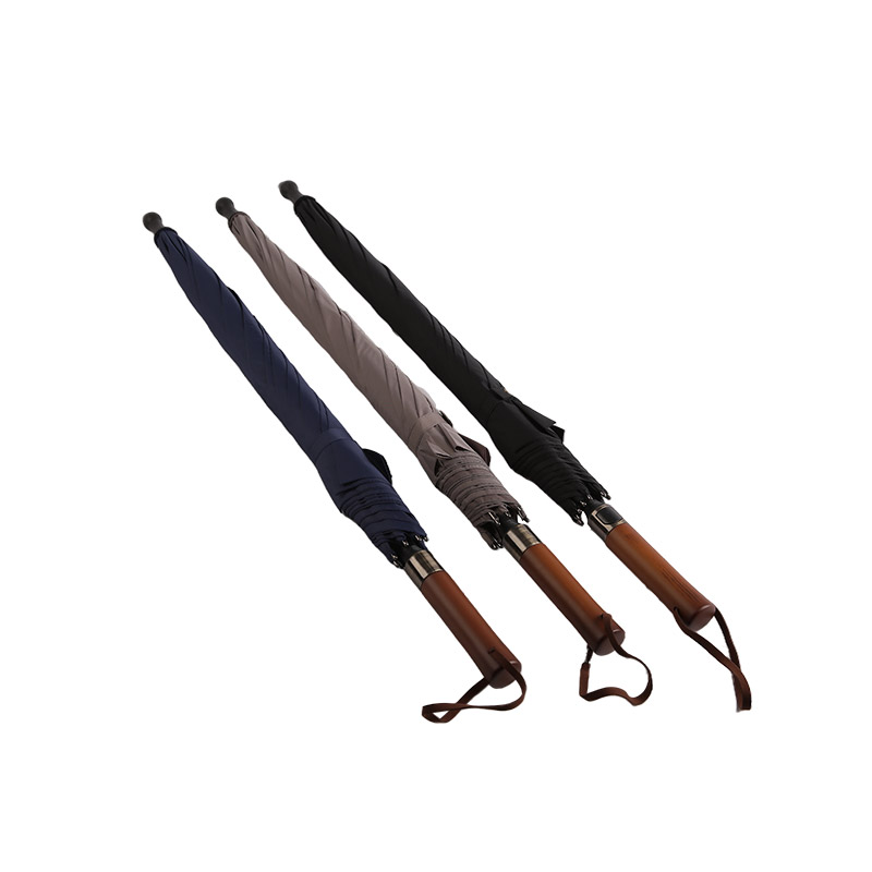 黒高級ポンジーストレート傘-0E6B0213