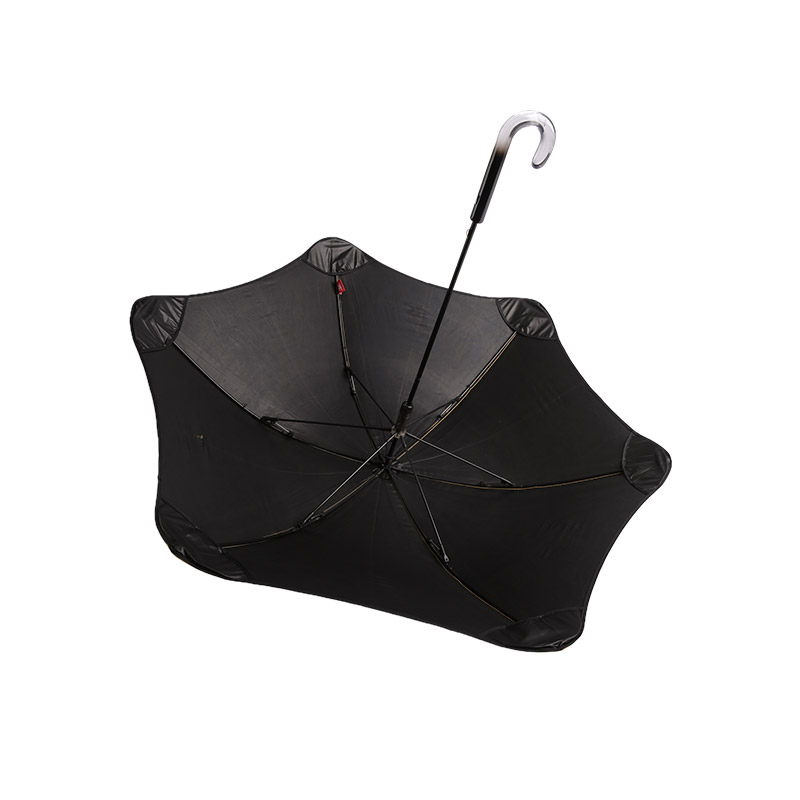 シンプルな黄色の不規則な紬、コーティングされた子供用傘-0E6B0615