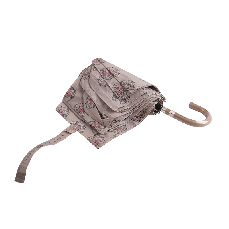 ライトカラープリントポリエステル三つ折り傘-0E6B0739